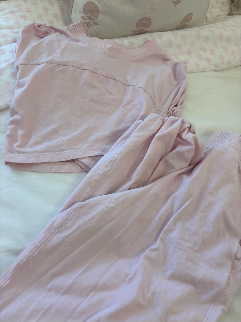 FP Movement by Free People Short Sleeve Tee in Light Pink